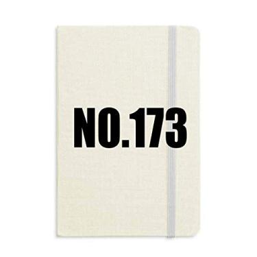 Imagem de Lucky No.173 Número Nome Notebook Capa Rígida Diário Clássico A5 Presente
