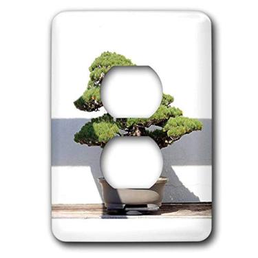 Imagem de 3dRose Tampa de tomada com 2 plugues para árvore Bonsai lsp_4114_6