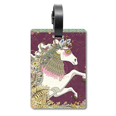 Imagem de Japan Wing Hourse Ukiyo-e folhas de mala, etiqueta de bagagem, etiqueta para guardar cartão