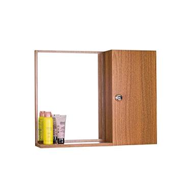 Imagem de Espelho para Banheiro com Armário Freijó