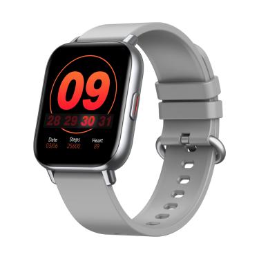 Imagem de 2021 Novo Zeblaze GTS Pro Smartwatch feminino masculino 1,65 "TFT Fitness Tracker Monitor Prata