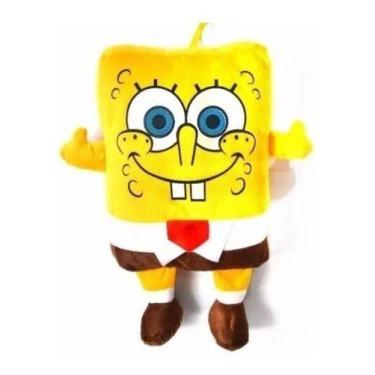 Pelúcia Bob Esponja 24 cm Multikids BR1223 em Promoção na