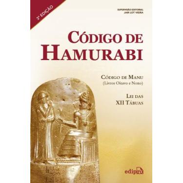 Imagem de Livro - Código De Hamurabi - Código De Manu (Livros Oitavo E Nono) - L