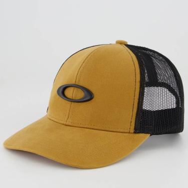 Imagem de Boné Oakley Metal Ellipse Trucker Bege-Masculino