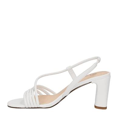 Imagem de Bella Vita Sand lia feminina Zariah, Branco, 10