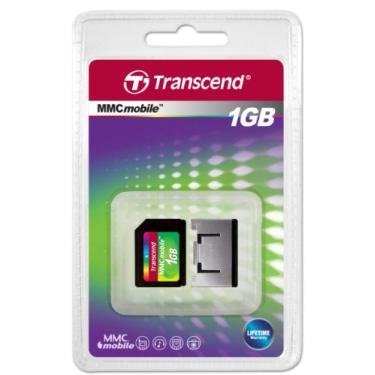 Imagem de Transcend Cartão de memória móvel MMC 1GB TS1GRMMC4