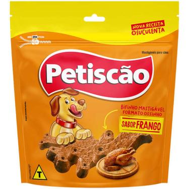 Imagem de Bifinho Petiscão para Cães Adultos Sabor Frango - 500g