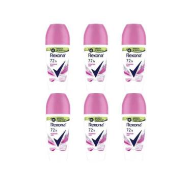 Imagem de Desodorante Roll-On Rexona 50ml Feminino Powder - Kit C/6Un