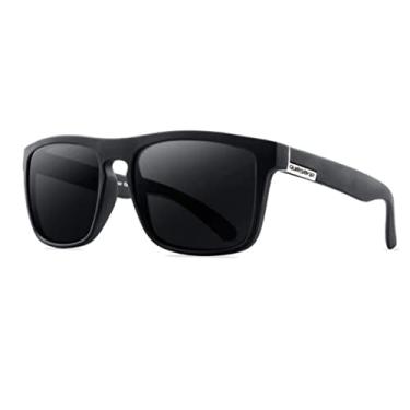 Imagem de Óculos de Sol Masculino Polarizado UV400 (Preto)