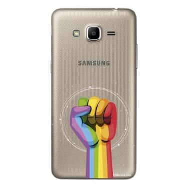Imagem de Capa Case Capinha Samsung Galaxy  J2 Prime Arco Iris Luta - Showcase