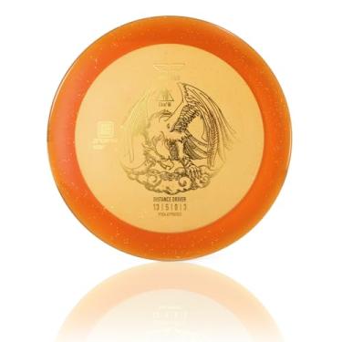 Imagem de Yikun Disc Golf Driver | Profissional Frisbee Golf | Phoenix Star Distance Driver | 165-176 g | Disco de golfe Fairway perfeito para jogos ao ar livre e competições, laranja