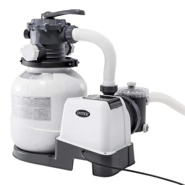 Imagem de Bomba Filtro Sistema Areia Krystal Clear 7.900 Litros/hora Intex 220v
