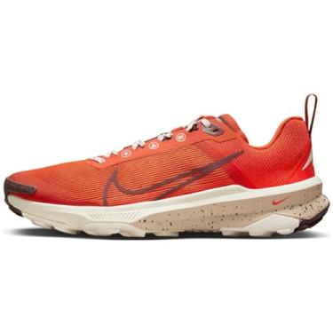 Imagem de Nike Tênis de corrida masculino React Terra Kiger 9 Trail, Picante vermelho/escuro pônei - vela - terra, 12