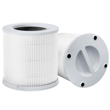 Imagem de Slirceods Filtro de ar compacto de substituição mi4 para purificador de ar compatível com filtro de purificador de ar compacto Xiaomi 4 (pacote com 2)