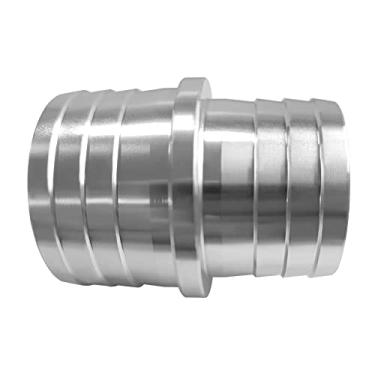 Imagem de ANPTGHT Encaixe de reparo do acoplador de emenda de farpa de mangueira de 3,8 cm a 1-3/4", conector adaptador de alumínio, refrigerador de radiador, intercooler de fluido projetado (1 peça)