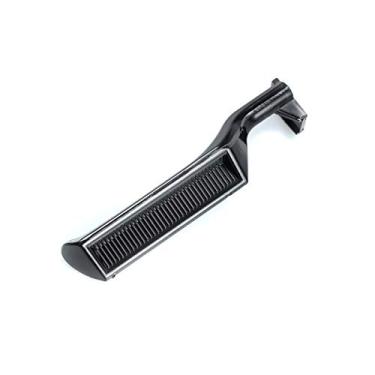 Imagem de YMHHefy Maçaneta de porta de metal interior preta substituição do lado esquerdo do motorista para Ford Bronco 1987-1996 F150 F250 F350 F53 F59 F800 substitui E7TZ-1522601-A E7TZ-1522600-A 77177 77178