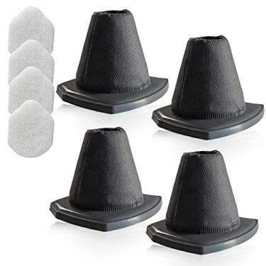 Imagem de OxoxO Conjunto de substituição de filtro de vácuo com filtros pré-motor compatíveis com aspirador de pó Eureka NES210/NES212/NES215/NES215A 7.6 cm, compare com a peça N0101&N0102