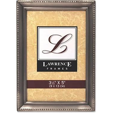 Imagem de Lawrence Frames Design de borda de contas, 8 x 12 cm, estanho