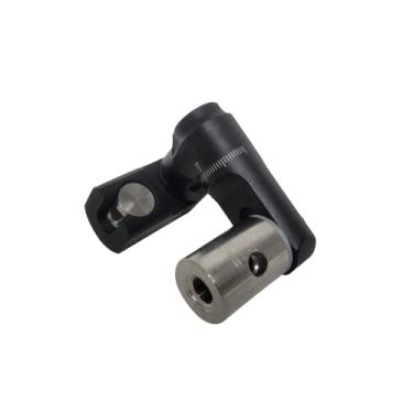 Imagem de Southland Archery Supply Suporte de barra em V estabilizador de arco de alumínio com desconexões rápidas de barra lateral e micro ajustes para arco recurvo olímpico ou arco composto de alvo (lado