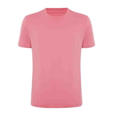 Imagem de Camiseta Individual Básica Regular Rosa Escuro-Masculino