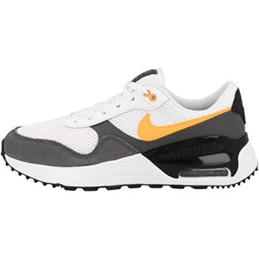 Imagem de NIKE Tênis masculino Air Max Systm, Branco Laser Laranja Ferro Cinza, 22 BR