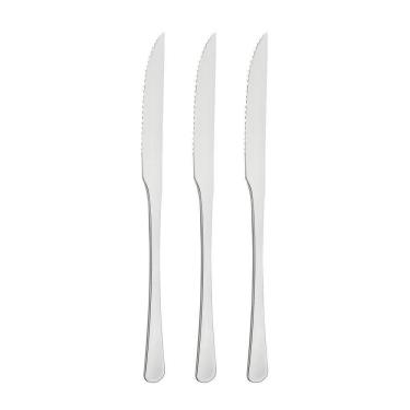 Imagem de Conjunto De Facas Para Churrasco Aço Inox 3 Pç. Tramontina