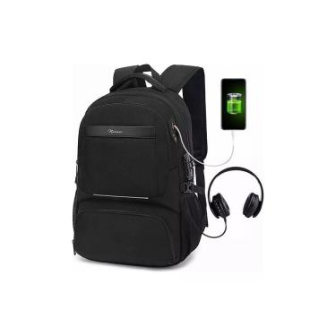 Imagem de Mochila para laptop à prova d`água anti-roubo [Marca] [Modelo]