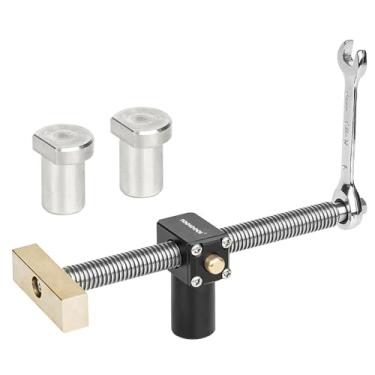 Imagem de TOOLCOOL Braçadeira de banco para cães 3/4 polegadas braçadeiras de furo para cães marcenaria MFT mesa acessórios de bancada de trabalho rápida fixação e liberação (3/4 polegadas)