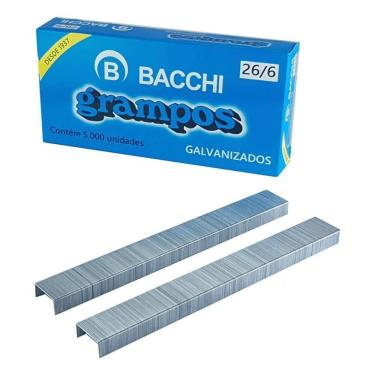 Imagem de Grampo 26/6 - C/ 5.000 Unidades Galvanizado