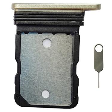 Imagem de Ubrokeifixit Suporte para bandeja de cartão SIM de 6,3 polegadas para Google Pixel 7 16.0 cm 2022 GVU6C GQML3, com pino de ejeção (Pixel 7 6,3-capim-limão)