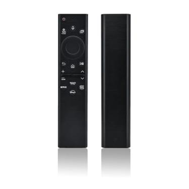 Imagem de JISOWA Controle remoto de voz para Samsung QN55QN85CAFXZA QN32Q60CAFXZA QN65Q80CAFXZA UN43CU8000FXZA QN75Q70AAFXZA QN65Q60AAFXZA QN77S95DAFXZA QN43QN90DAFXZA A QN55 LS03TAFXZA QLED Smart TV
