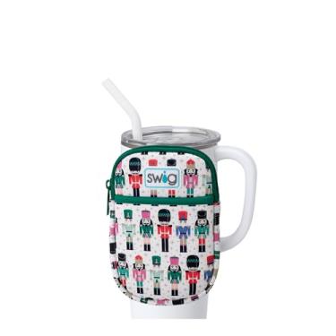Imagem de Swig Life Bolsa Mega Caneca, Bolsa para Garrafa de Água com Alça Ajustável, Pochete de Garrafa de Água com Bolso para Telefone com Zíper, Acessórios para Copo (Quebra-Nozes Clássico)