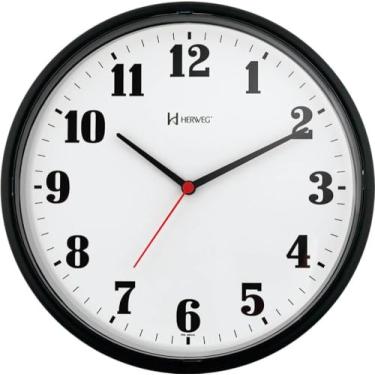 Imagem de Relógio de Parede Quartz Preto