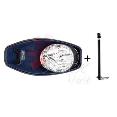 Imagem de Forração Honda Pcx 150 Forro Baú 16 18 Azul + 1 Antena - Jaspe Ateliê,