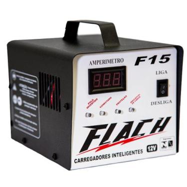 Imagem de Carregador de Baterias Inteligente F15 - 12v - Flach, Bivolt