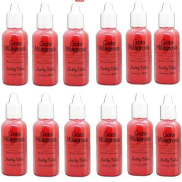 Imagem de Kit 12Un Gota Milagrosa Natty Vida - Combate Pés Ressecados, 360mL