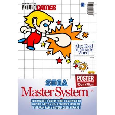 Imagem de Pôster Master System - Alex Kidd in the Miracle World - Editora Europa