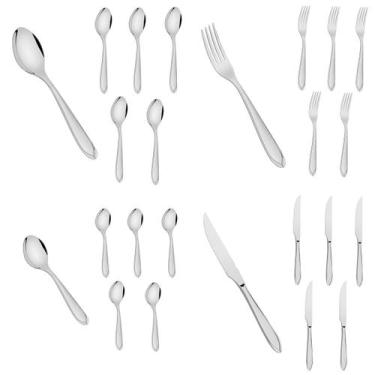 Imagem de Faqueiro Tramontina Laguna Inox Mesa E Churrasco 24 Peças