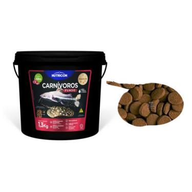 Imagem de Ração Nutricon Balde Carnivoros Fundo 1,3kg