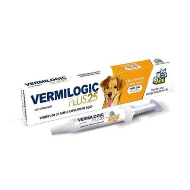 Imagem de Vermífugo Vermilogic Plus 25 para Cães de Porte Pequeno e Médio 5g - M