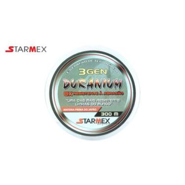 Imagem de Linha Monofilamento Starmex Duranium 0.22mm 13lb/6,33kg 300m - Várias 