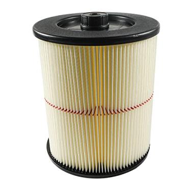 Imagem de HQRP Substituição de filtro de cartucho para Craftsman 9-17816, 17816, faixa vermelha de uso geral, compatível com Craftsman 5, 6, 8, 9, 12, 14, 16, 32 galões aspirador a seco
