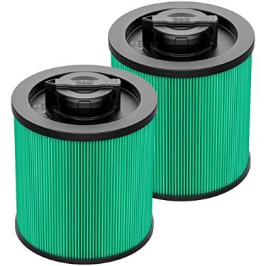 Imagem de Filtro de cartucho de substituição DXVC6914 para aspirador de pó seco e molhado DEWALT, filtro de 6 a 16 galões compatível com DeWalt DXV06P DXV09P DXV10P DXV10PL DXV10SA DXV12P DXV14P DXV16P, pacote com 2