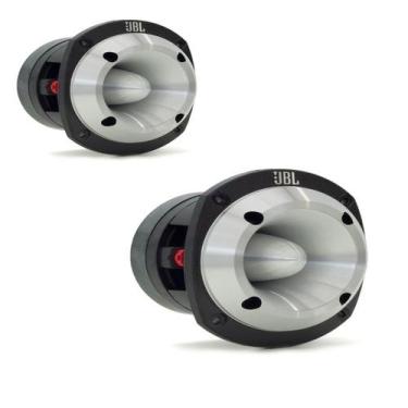 Imagem de Kit 2 Super Tweeter JBL St400 Trio 150W RMS Preto e Cinza