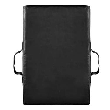 Imagem de Doubleriver Taekwondo Kick Pad 40.6 cm x 61.0 cm x 14.0 cm Equipamento de treinamento de artes marciais - Couro PVC durável com esponja de alta resistência para Karate/Muay Thai/Kickboxing e MMA
