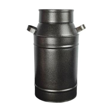Imagem de Latão de Leite decoração Rústico 34 cm Pintado Metal Galvanizado produ