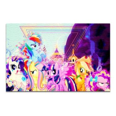 Imagem de Quebra Cabeça My Little Pony Personalizado 48 Peças - Pomps Geek