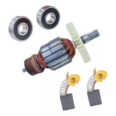 Imagem de Induzido, Escova, Rolam P/ Serra Circular Makita 5007n 110v - Bolte