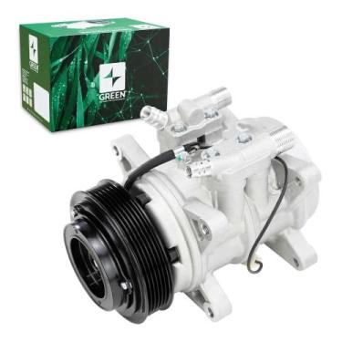 Imagem de Compressor de Ar Universal 6P148 6PK 12V 8 Fixações (GREEN, ;Líquido: 