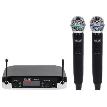 Imagem de Microfone Sem Fio Duplo Uhf BLG GLXD-5